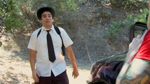 Big Tits in Uniform - Caucasian Brooke Haven reverse cowgirl