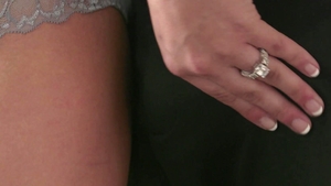 The Tales From The Edge: Brunette Ashley Adams BDSM