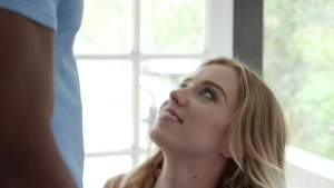 NewSensations: Cheerleader Haley Reed getting a facial