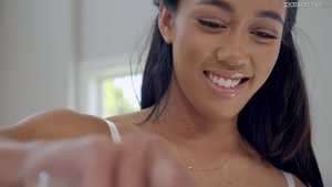 Passion HD - Nympho Aria Skye helps with slamming hard