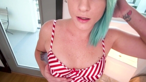 Top Web Models - Fallon Love double blowjob in the desert