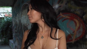 PublicAgent: Asia Vargas in tandem with Erik Everhard outdoors